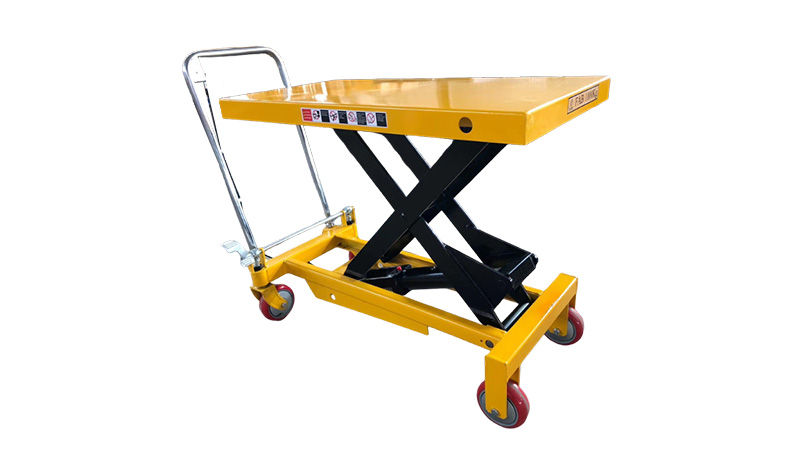 Hydraulische hefplatforms worden gebruikt in graansorteerwerkplaatsen