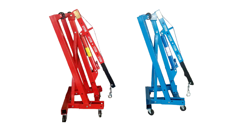 Hoe tilt een hydraulische motorkraan een motor precies gemakkelijk op?