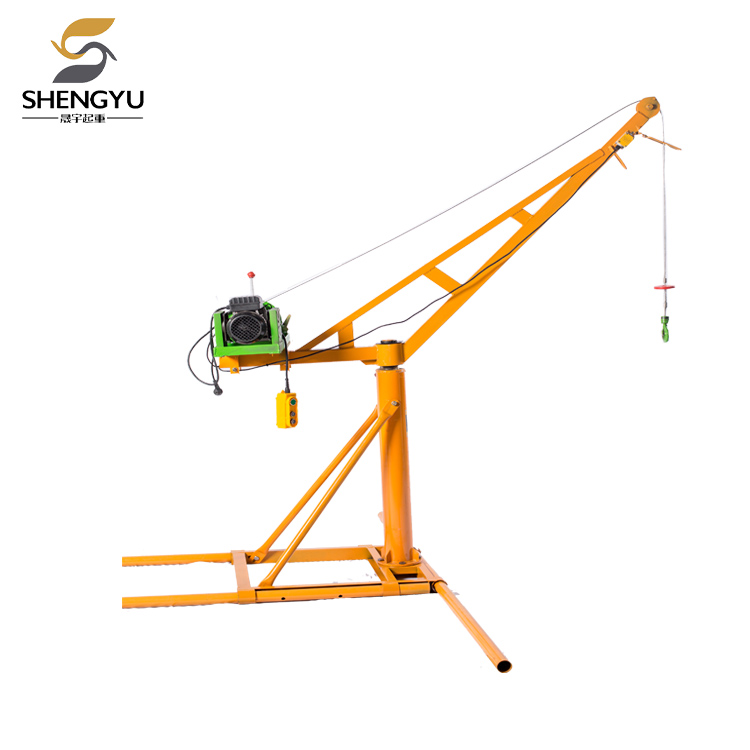 400 kg constructie Outdoor Mini Crane