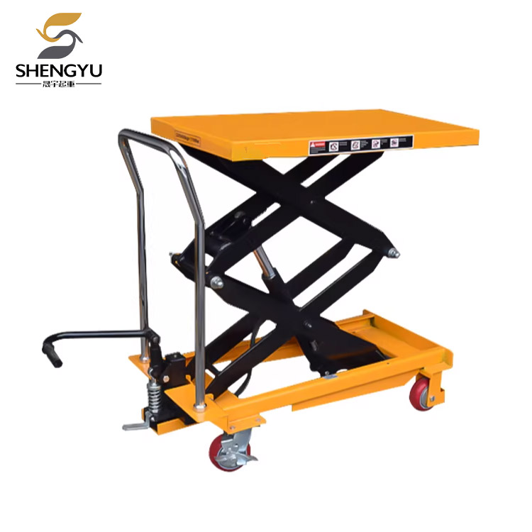 Hydraulisch hefplatform van 500 kg