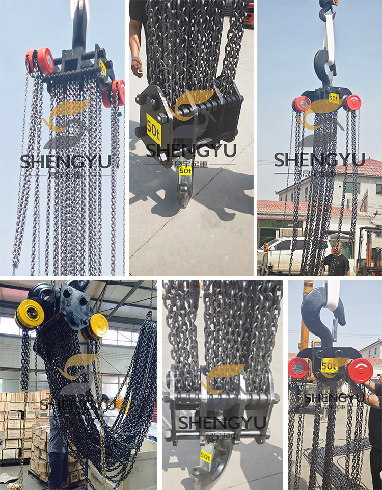 Heavy-Duty Manual Chain Block