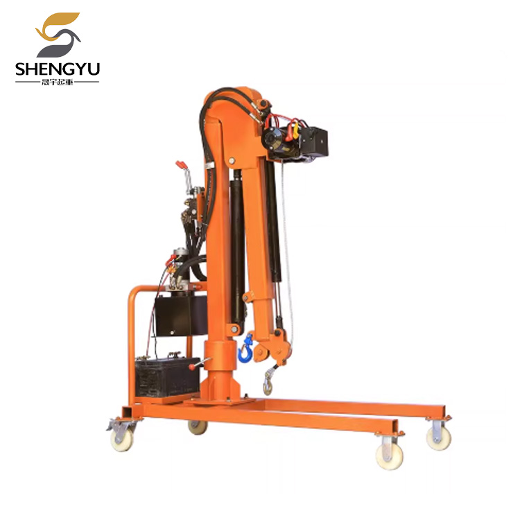 Mobiele elektrische hydraulische voertuiggemonteerde kraan